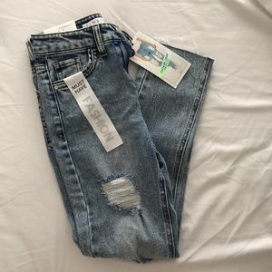 Vintage Crop Straight Leg Jeans